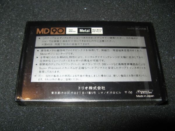 Аудиокассета Kenwood MD 90 (JP) (1982 - 1984 г.)