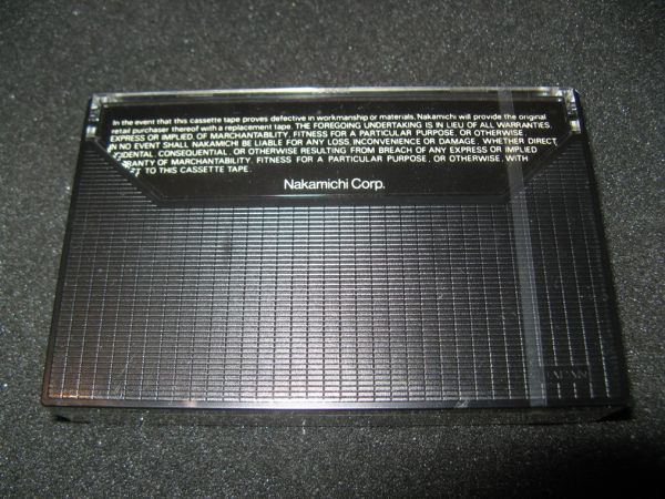 Аудиокассета Nakamichi ZX 60 (1978 - 1982 г.)