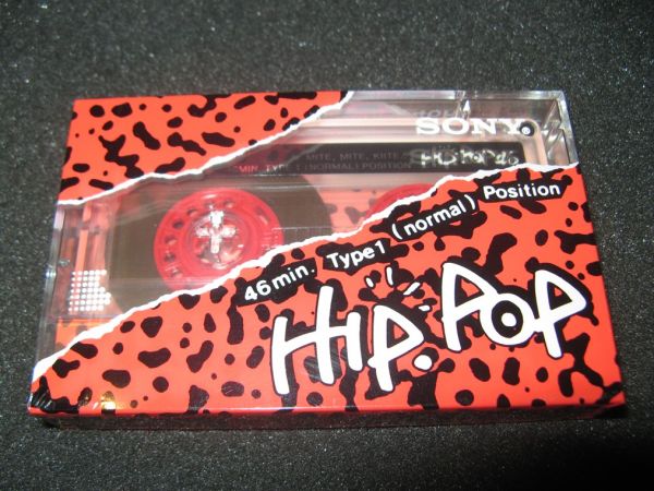 Аудиокассета Sony HIP-POP 46R (JP) (1988 г.)