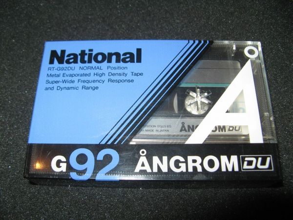 Аудиокассета National G-DU 92 (JP) (1985 - 1986 г.)