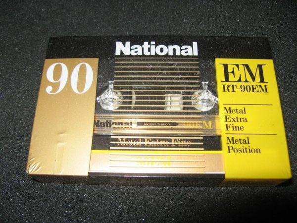 Аудиокассета National EM 90 (JP) (1982 - 1983 г.)