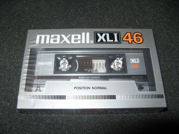 Аудиокассета Maxell XLI 46 (JP) (1985 - 1987 г.)
