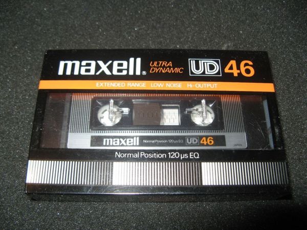 Аудиокассета Maxell UD 46 (JP) (1982 - 1984 г.)