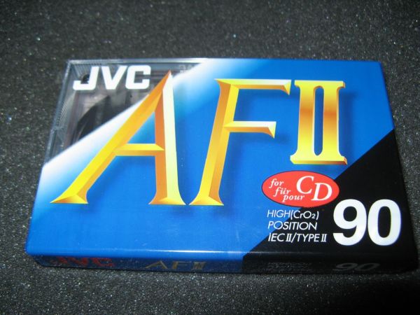 Аудиокассета Jvc AF2 90 (Американский рынок) (1992 - 1994г.)