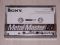 Аудиокассета Sony Metal Master 60 (JP) (1988 - 1989г.)