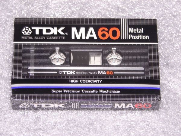 Аудиокассета TDK MA 60 (JP) (1982 - 1983 г.)