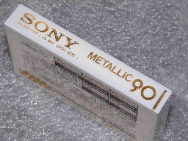 Аудиокассета SONY Metallic 90 (JP) (1978 - 1981 г.)