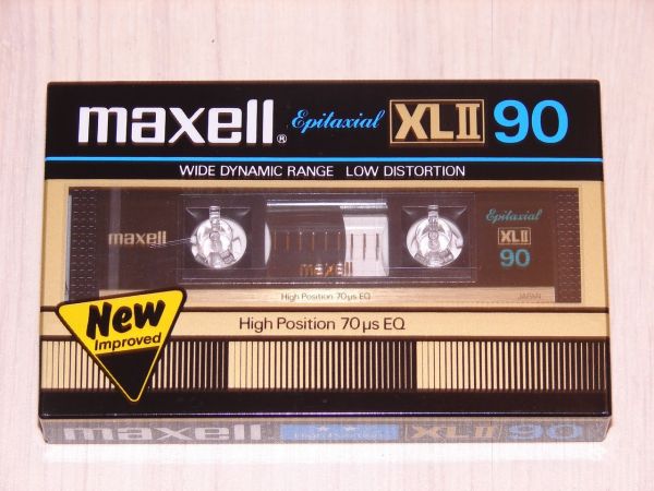 Аудиокассета Maxell XLII 90 (JP) (1982 - 1984)