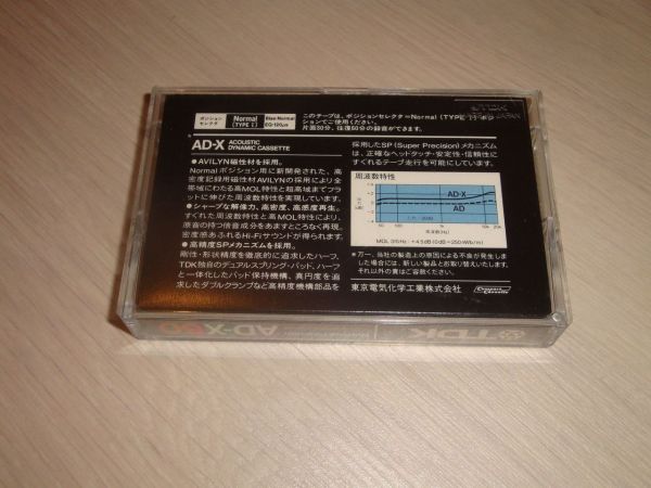 Аудиокассета TDK AD-X 60 (JP) (1984 г.) used