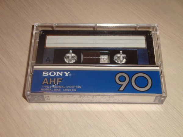 Аудиокассета Sony AHF 90 (JP) (1982 - 1984 г.) used