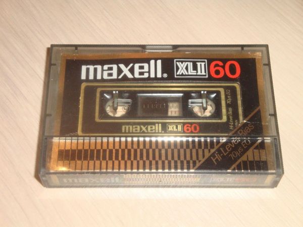 Аудиокассета Maxell XL II 60 (JP) (1978 - 1979 г.) used