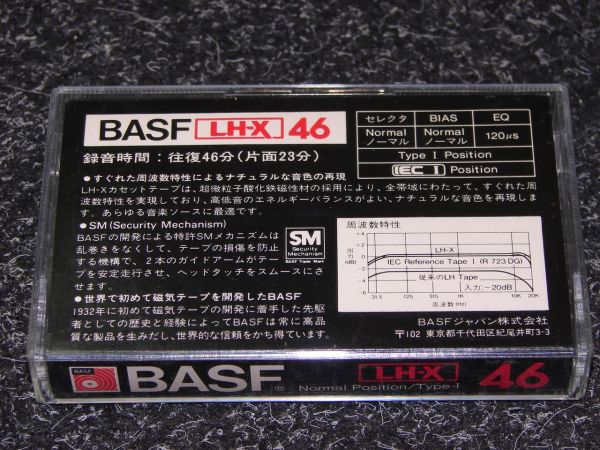 Аудиокассета BASF LH-X 46 (JP) (1982 - 1984 г.) Used