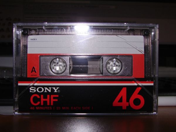 Аудиокассета Sony CHF 46 (JP) (1978 - 1981г.)