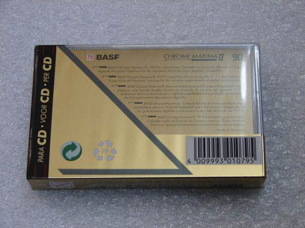 Аудиокассета BASF Chrome Maxima II 90 (EU) (1991 - 1993 г.)