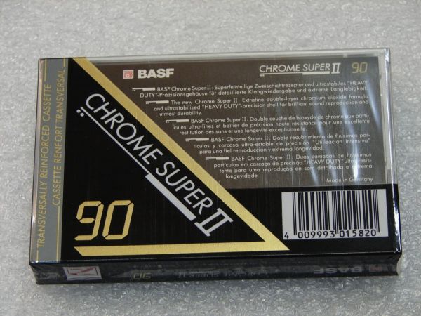 Аудиокассета BASF Chrome Super II 90 (EU) (1991 - 1993 г.)