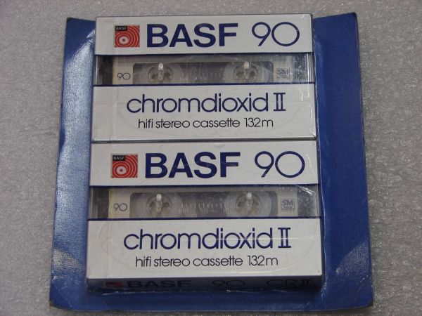 Аудиокассета BASF Chromdioxid II 90 (EU) (1981г.)