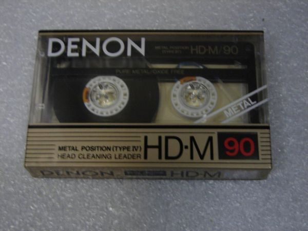 Аудиокассета Denon HD-M 90 (EU) (1988 - 1990 г.)