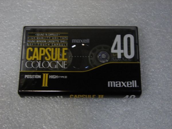 Аудиокассет Maxell Capsule Cologne II 40 (JP) (1990 - 1991 г.)