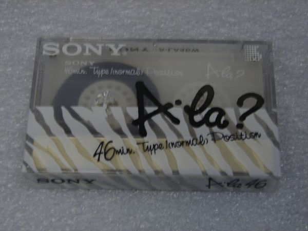 Аудиокассета Sony A-LA 46 White (JP) (1988 - 1989 г.)