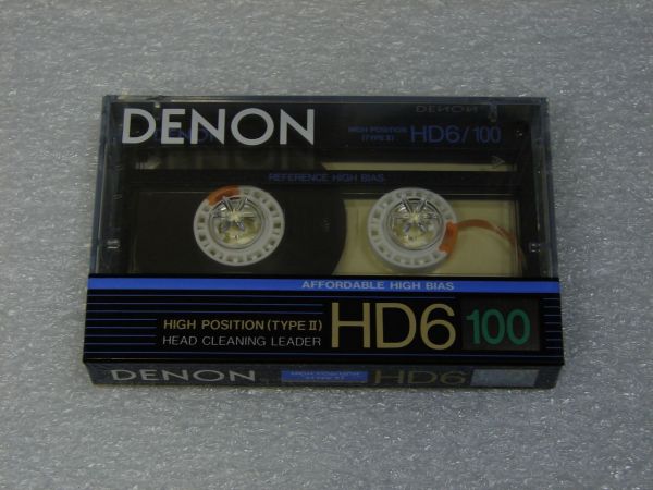 Аудиокассета Denon HD 6 100 (US) (1988 - 1990 г.)