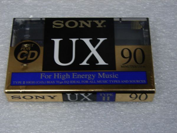 Аудиокассета Sony UX 90 (US) (1992 - 1994 г.)