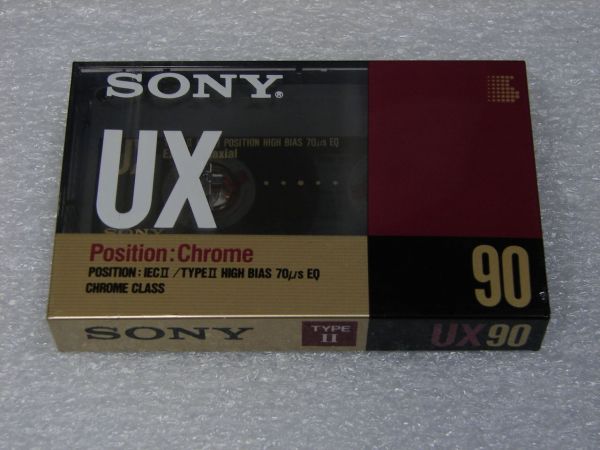 Аудиокассета Sony UX 90 (EU) (1990 - 1992 г.)