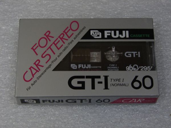 Аудиокассета FUJI GT-I 60 (US) (1992 - 1984 г.)