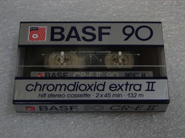 Аудиокассета BASF Chromdioxid extra II 90 (EU) (1985 - 1987 г.)