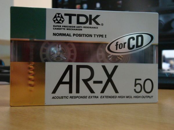 Аудиокассета TDK AR-X 50 (Японский рынок)