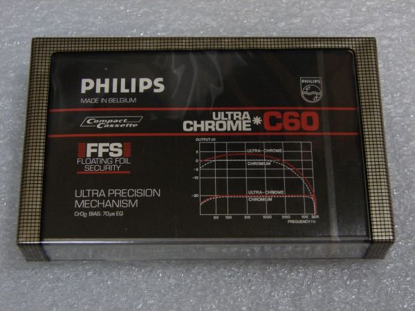 Аудиокассета Philips Ultra Chrome 60 (EU) (1981 - 1983 г.)