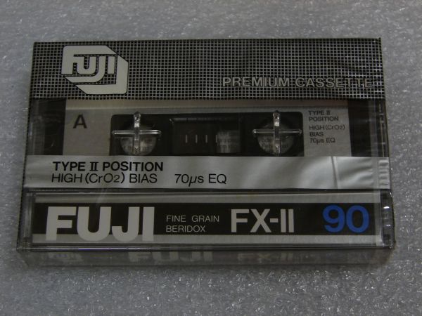 Аудиокассета FUJI FX-II 90 (US) (1980 - 1981 г.)