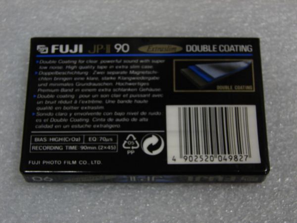 Аудиокассета FUJI JP-II 90 (EU) (1992 - 1995 г.)