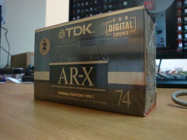 Аудиокассета TDK AR-X 74 2pack (Японский рынок) (1990-1995г.)