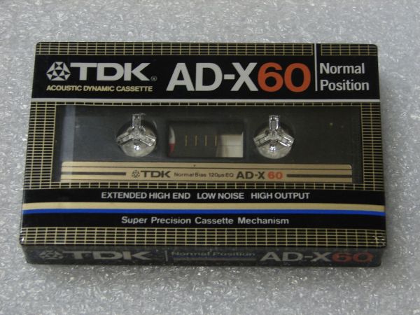 Аудиокассета TDK AD-X 60 (JP) (1982 - 1984 г.)