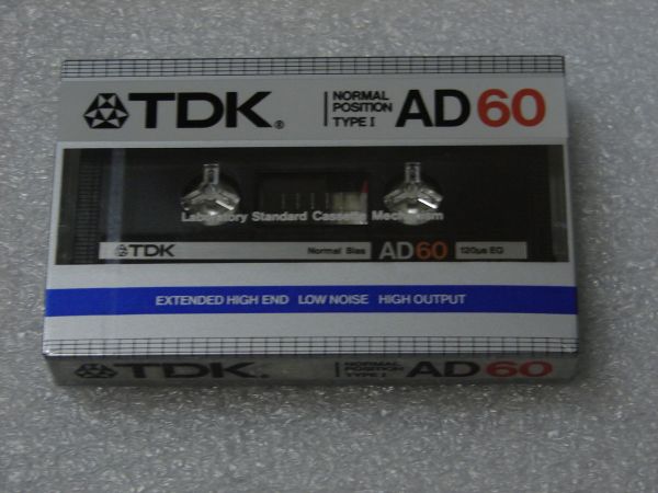 Аудиокассета TDK AD 60 (EU) (1984 - 1985 г.)
