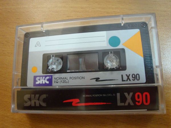 Аудиокассета Skc LX 90 (1990-1992г.)