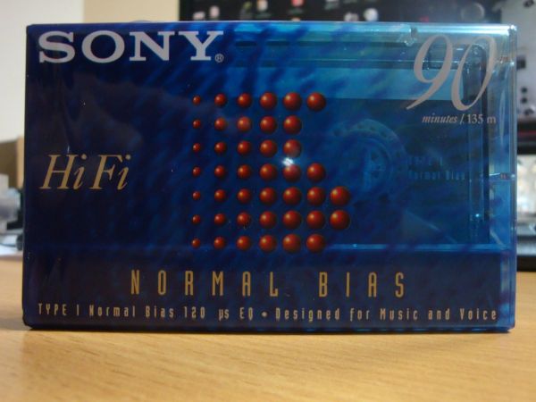 Аудиокассета Sony Hi-Fi 90 (Американский рынок) (1996-1997г.)