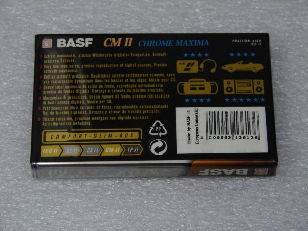 Аудиокассета Basf CM II 60 (EU) (1995 - 1997 г.)