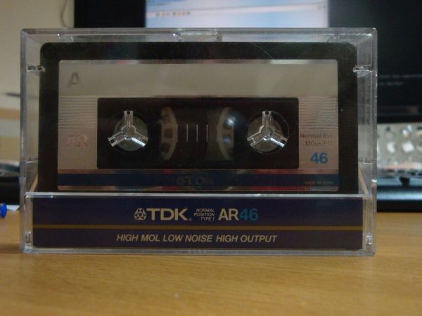 Аудиокассета TDK AR 46 (Японский рынок) (1985-1986г.)