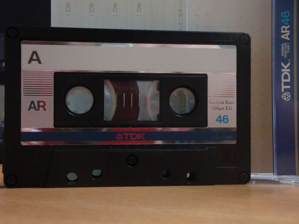 Аудиокассета TDK AR 46 (Японский рынок) (1985-1986г.)