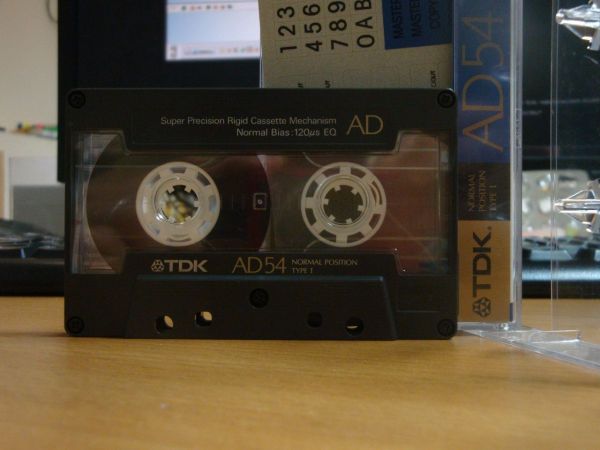 Аудиокассета TDK AD 54 (Японский рынок) (1988-1989г.)