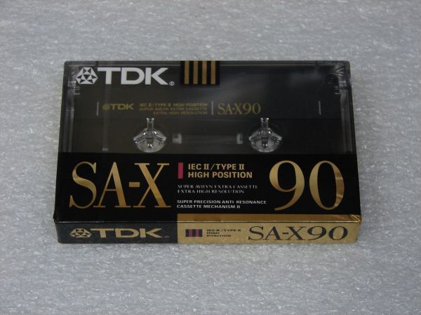 Аудиокассета TDK SA-X 90 (US) (1990 г.)