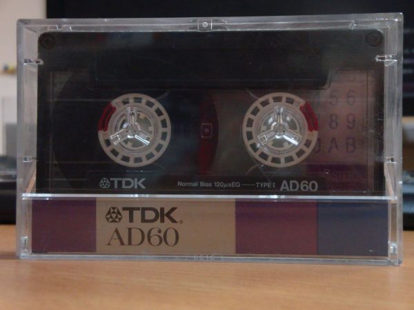 Аудиокассета TDK AD 60 (Японский рынок) (1987-1988г.)