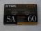 Аудиокассета TDK SA 60 (US) (1990 г.)