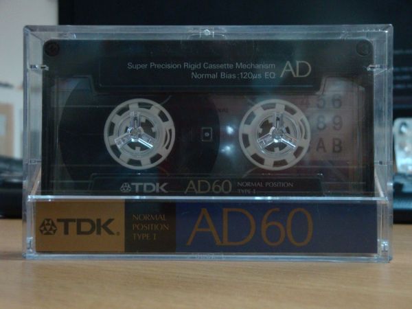 Аудиокассета TDK AD 60 (Японский рынок) (1988-1989г.)