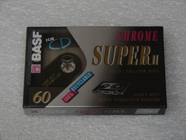 Аудиокассета BASF Chrome Super II 60 (EU) (1993 - 1994 г.)