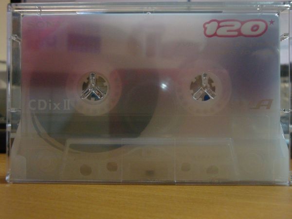 Аудиокассета Sony CDix2 120 (Японский рынок) (2000г.)