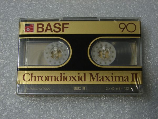 Аудиокассета Basf Chromdioxid Maxima II 90 (NoMint) (EU) (1982 - 1983 г.)