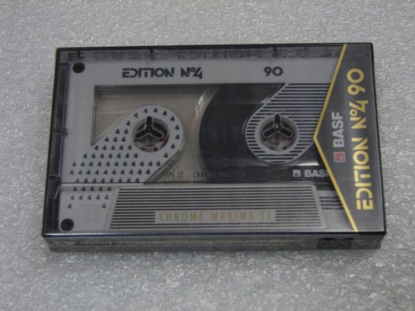 Аудиокассета BASF Chrome Maxima II 90 no4 (EU) (1991 - 1993 г.)