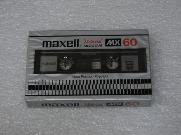 Аудиокассета Maxell MX 60 (JP) (1980 - 1982 г.)